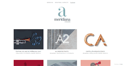 Desktop Screenshot of meridianaestudio.com