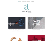 Tablet Screenshot of meridianaestudio.com
